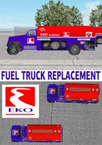 Airport  Fuel Truck EKO Replacement Textures